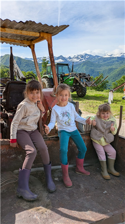 Ballade en tracteur